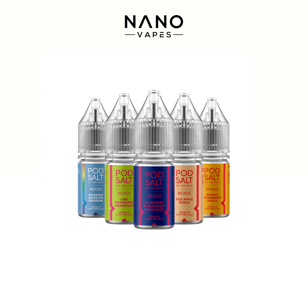 Pod Salt Nexus Salt Nicotine 10ml E-Liquid - Nano Vapes